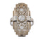 Bague 52 Bague Art Nouveau en or blanc 18 kt et diamants 58 Facettes AN691 (0079)