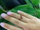53 V - Bague en or jaune 18K et rubis marquise 58 Facettes BA 243