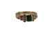 54 Bague sertie clos en or jaune avec émeraude et diamant 58 Facettes BA 641
