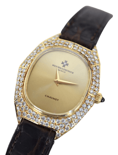 Montre Vacheron & Constantin pour Chaumet - Montre en or jaune et diamants 58 Facettes VC-1050