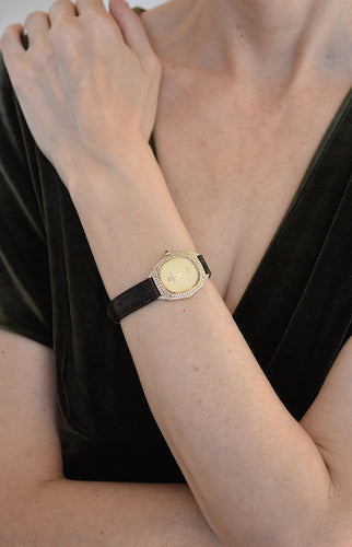 Montre Vacheron & Constantin pour Chaumet - Montre en or jaune et diamants 58 Facettes VC-1050