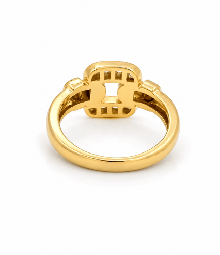 Bague 50 Cartier Nymphéa - Bague en or jaune et diamants 58 Facettes 91018