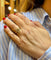 Bague 50 Cartier Nymphéa - Bague en or jaune et diamants 58 Facettes 91018