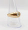 59 Bague jonc dôme en or rose 18k et diamant taille ancienne 58 Facettes A07653