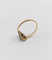 50.5 Bague tourbillon antique en or 18k, platine et diamants 58 Facettes A07658