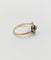 50.5 Bague tourbillon antique en or 18k, platine et diamants 58 Facettes A07658