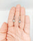 Dormeuses Art déco en or blanc 18k, platine et diamants 58 Facettes A07675
