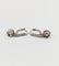 Dormeuses Art déco en or blanc 18k, platine et diamants 58 Facettes A07675