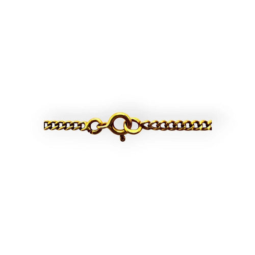 Chaîne gourmette en or jaune 750, 68 cm 58 Facettes 330099898