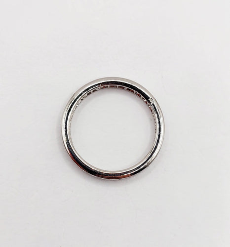 58 Alliance américaine Art déco en platine et diamants 58 Facettes A07656