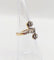 49 Bague toi et moi en or 18K et platine, diamants 58 Facettes A07655