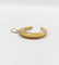 Pendentif croissant de lune en or 18k et perles 58 Facettes A07638
