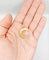Pendentif croissant de lune en or 18k et perles 58 Facettes A07638