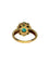 Bague 55 Bague en or jaune 18K avec émeraude et diamants 58 Facettes 2175