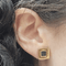 Boucles d'oreilles en or 18K et tourmalines vertes 58 Facettes PE809