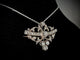 Belle Époque - Broche pendentif en or jaune, platine et diamants 58 Facettes Broche 2