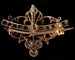 Belle Époque - Broche pendentif en or jaune, platine et diamants 58 Facettes Broche 2