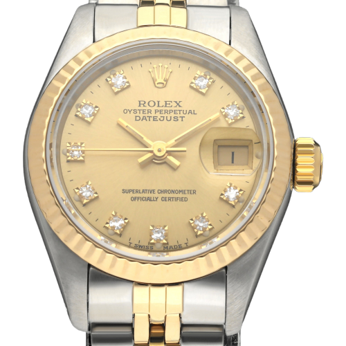 Rolex - Montre Lady-Datejust 69173G en or et acier