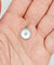 Pendentif cible Art déco en or 18k, platine, diamant et nacre 58 Facettes A07618