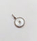 Pendentif cible Art déco en or 18k, platine, diamant et nacre 58 Facettes A07618