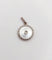 Pendentif cible Art déco en or 18k, platine, diamant et nacre 58 Facettes A07618