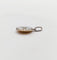 Pendentif cible Art déco en or 18K, platine, diamant et nacre 58 Facettes A07619