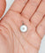 Pendentif cible Art déco en or 18K, platine, diamant et nacre 58 Facettes A07619
