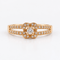 56 Mauboussin Chance of Love N°1 - Bague solitaire en or rose et diamants 58 Facettes 90504