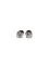 Boucles d’oreilles puces en or blanc 18K et diamants