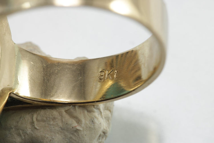 63 Bague vintage en or, turquoise, saphirs et diamants 58 Facettes 4476