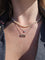 Pendentif géométrique en or blanc 750 et diamants 58 Facettes Pendentif-3