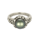 54 Mauboussin Caviar Mon Amour - Bague en or blanc, diamants et perle 58 Facettes BGMaubperle