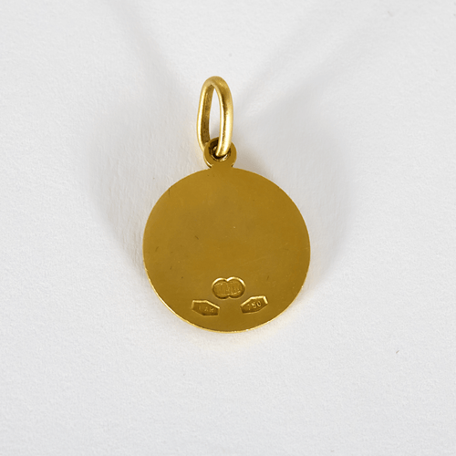 Zodiaque Lion - Médaille en or jaune 18k 58 Facettes MédailleLion