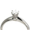 Bague 45 Tiffany & Co. - Bague solitaire en platine et diamant H/VS1 58 Facettes izogeqv6dw