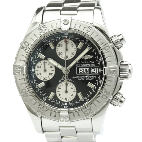 Montre Breitling Superocean - Montre chronographe automatique en acier 58 Facettes kb2bhlloya