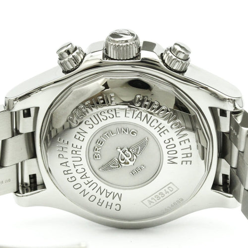 Montre Breitling Superocean - Montre chronographe automatique en acier 58 Facettes kb2bhlloya