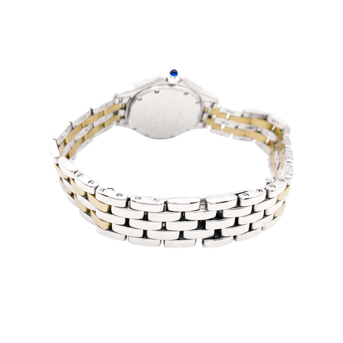 Montre Cartier Panthère Cougar - Montre en or jaune et acier 58 Facettes 35860