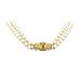 Damiani - Collier en or jaune, perles Akoya, citrine et diamants 58 Facettes 9219