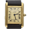 Cartier Tank Vermeil - Montre en plaqué or