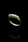Bague 60 Bague rivière années 1930 en or jaune 18k et diamants 58 Facettes