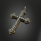 Pendentif Pendentif croix en diamants 58 Facettes