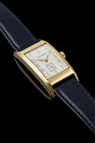 Montre Wittnauer Curvex - Montre vintage années 1940 plaquée or 58 Facettes