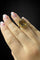 Bague 48 Bague - Quartz morion en or jaune 18 ct 58 Facettes