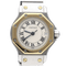 Montre Cartier - Montre Santos ronde octogonale en or jaune et acier 58 Facettes MT47900