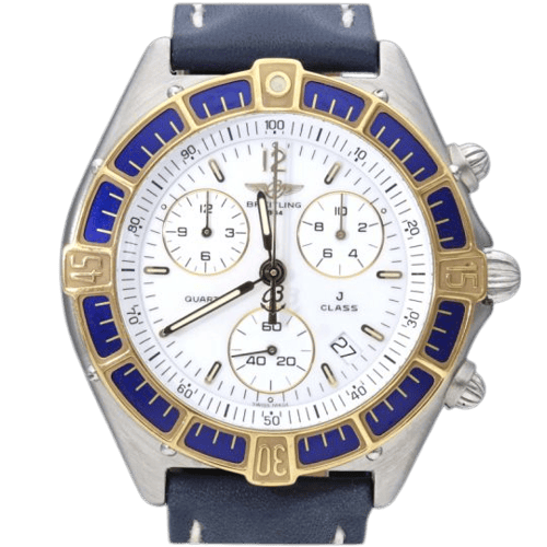 Montre Breitling - Montre J Class Chronograph en or jaune et acier 58 Facettes MT47959
