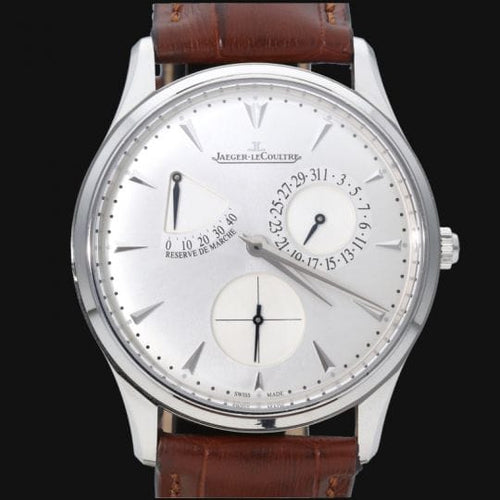Jaeger-LeCoultre Master - Montre Ultra Thin Réserve de Marche en acier 58 Facettes MT47675