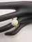 Bague Bulgari Chandra - Bague en or jaune 18 kt et porcelaine blanche 58 Facettes