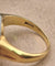 Bague Bulgari Chandra - Bague en or jaune 18 kt et porcelaine blanche 58 Facettes