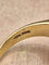 Bague Bulgari Chandra - Bague en or jaune 18 kt et porcelaine blanche 58 Facettes