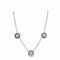 Collier Bulgari Bvlgari - Collier réversible en or blanc avec diamants et onyx 58 Facettes